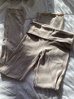 SKIMS Cotton jersey fold over pants